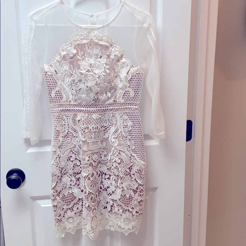White Lace Dress